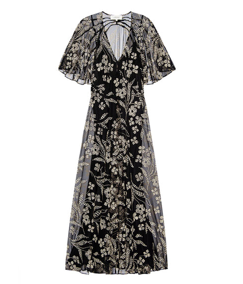 The Festal Dress - Brocade Floral